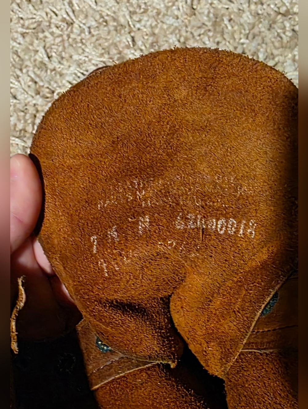 Vintage Abilene Boot Co. Brown Lace-Up Kiltie Leather Boot Prairie Boots Western - Picture 9 of 12